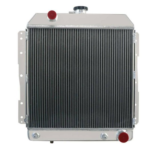 Row aluminum radiator - radiator, for